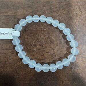 Aquamarine Crystal Bracelet